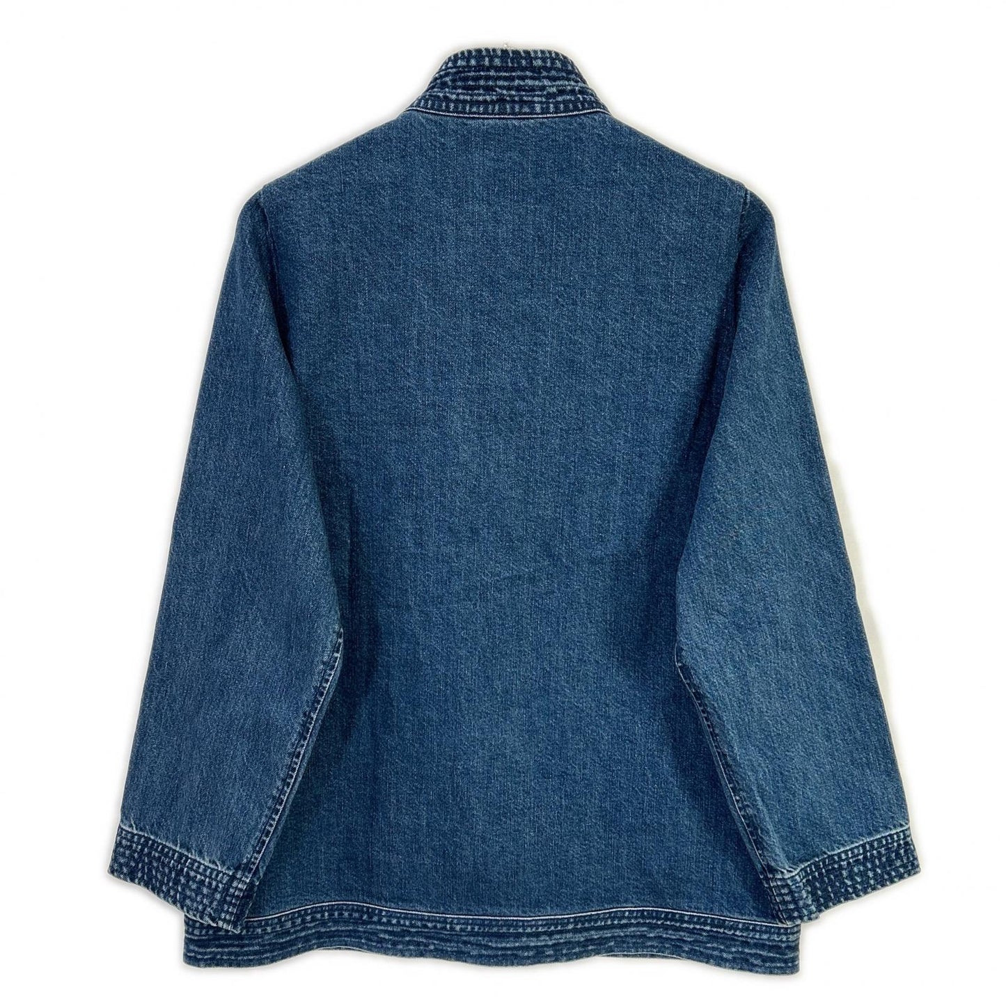 A.P.C. 25802-1-37191 Denim China Jacket Indigo Size XS