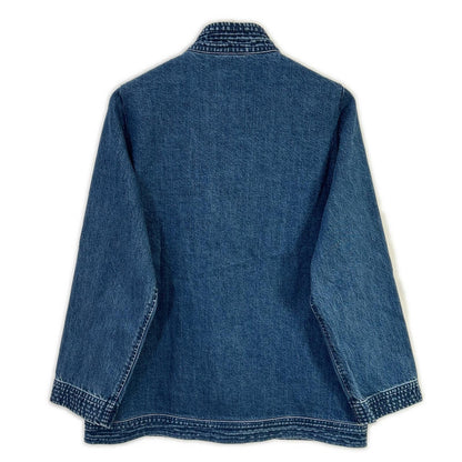 A.P.C. 25802-1-37191 Denim China Jacket Indigo Size XS