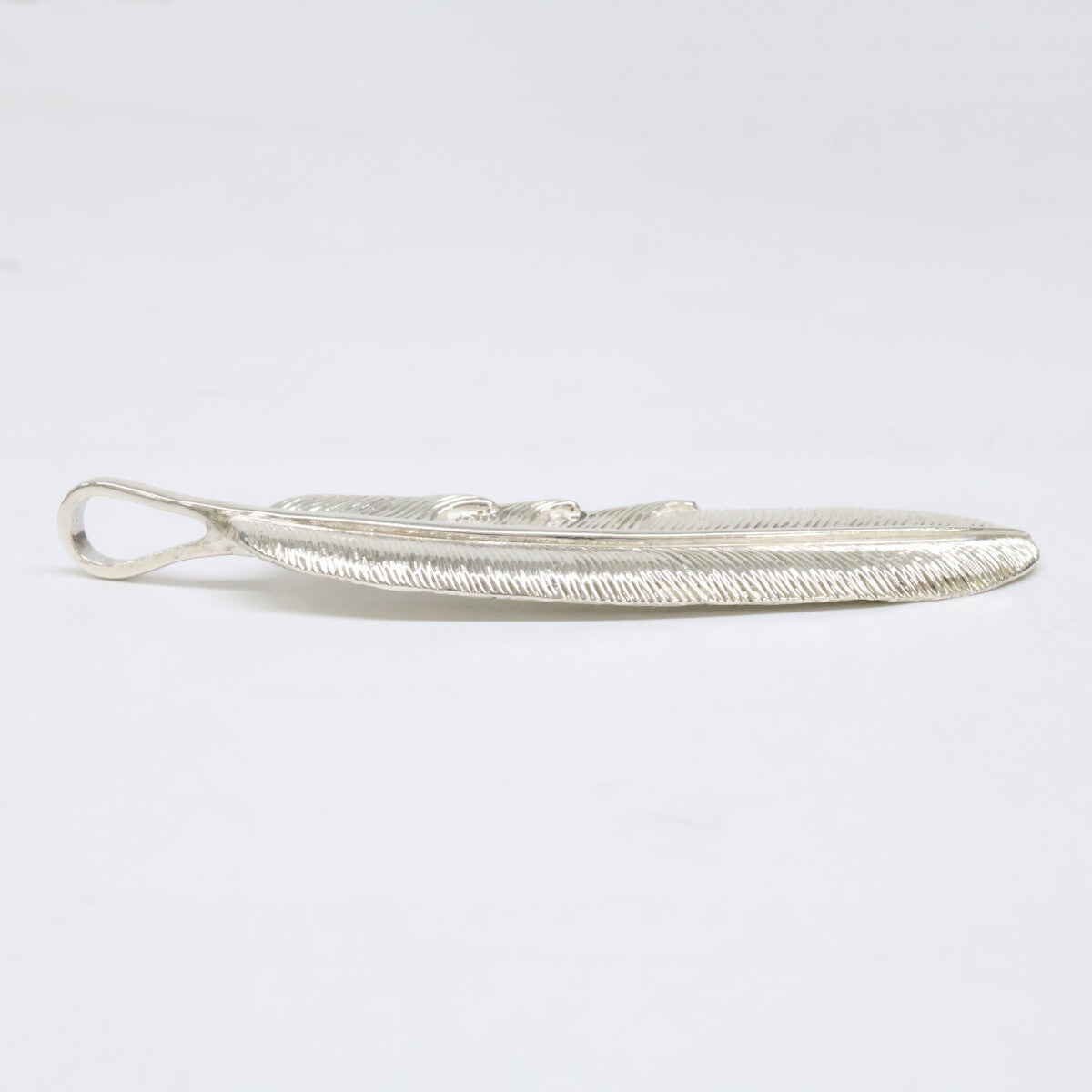 KENSHIRO Silver Wabori Feather Necklace L Size ONE SIZE