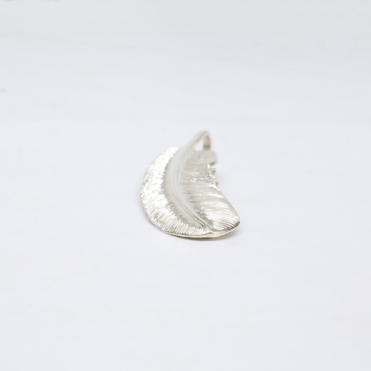 KENSHIRO Silver Wabori Feather Necklace L Size ONE SIZE