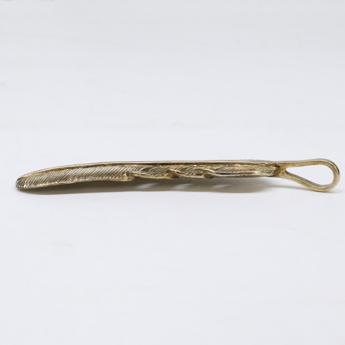 KENSHIRO Gold Wabori Feather Necklace L Size ONE SIZE