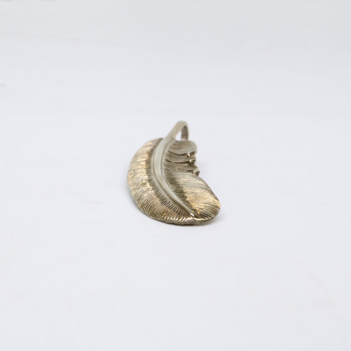KENSHIRO Gold Wabori Feather Necklace L Size ONE SIZE