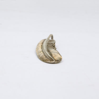 KENSHIRO Gold Wabori Feather Necklace L Size ONE SIZE