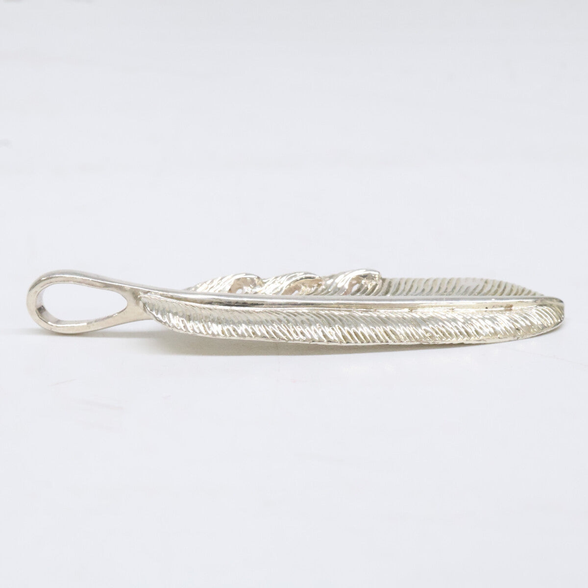 KENSHIRO Silver Wabori Feather Necklace S Size ONE SIZE