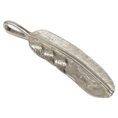 KENSHIRO Silver Wabori Feather Necklace S Size ONE SIZE
