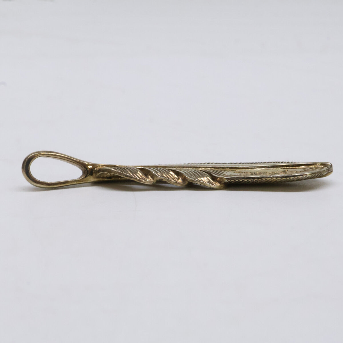 KENSHIRO Gold Wabori Feather Necklace S Size ONE SIZE