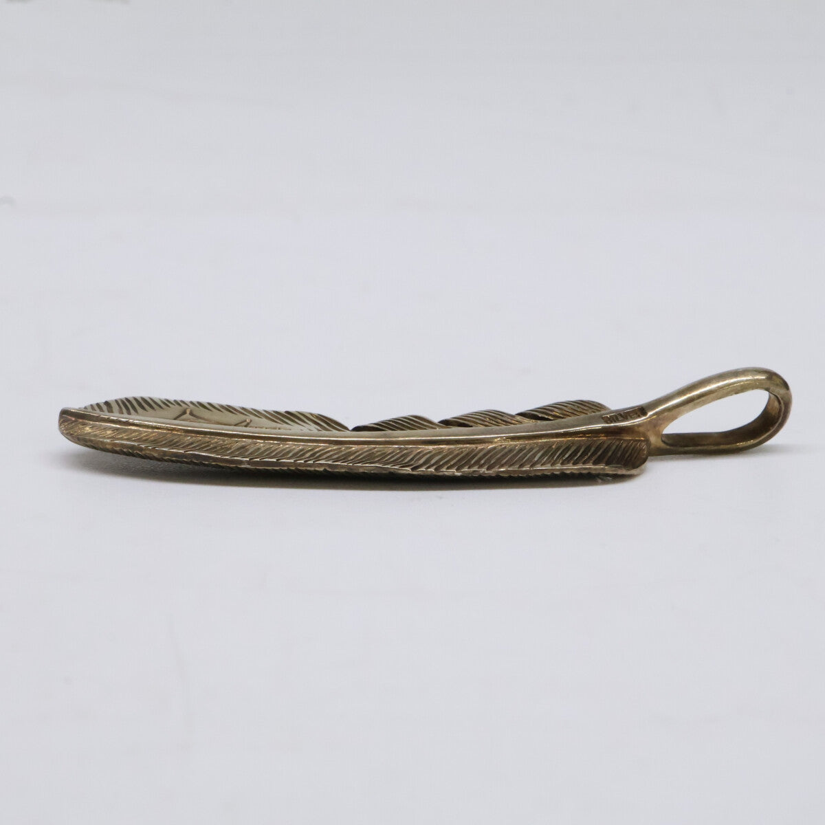 KENSHIRO Gold Wabori Feather Necklace S Size ONE SIZE