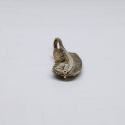 KENSHIRO Gold Wabori Feather Necklace S Size ONE SIZE