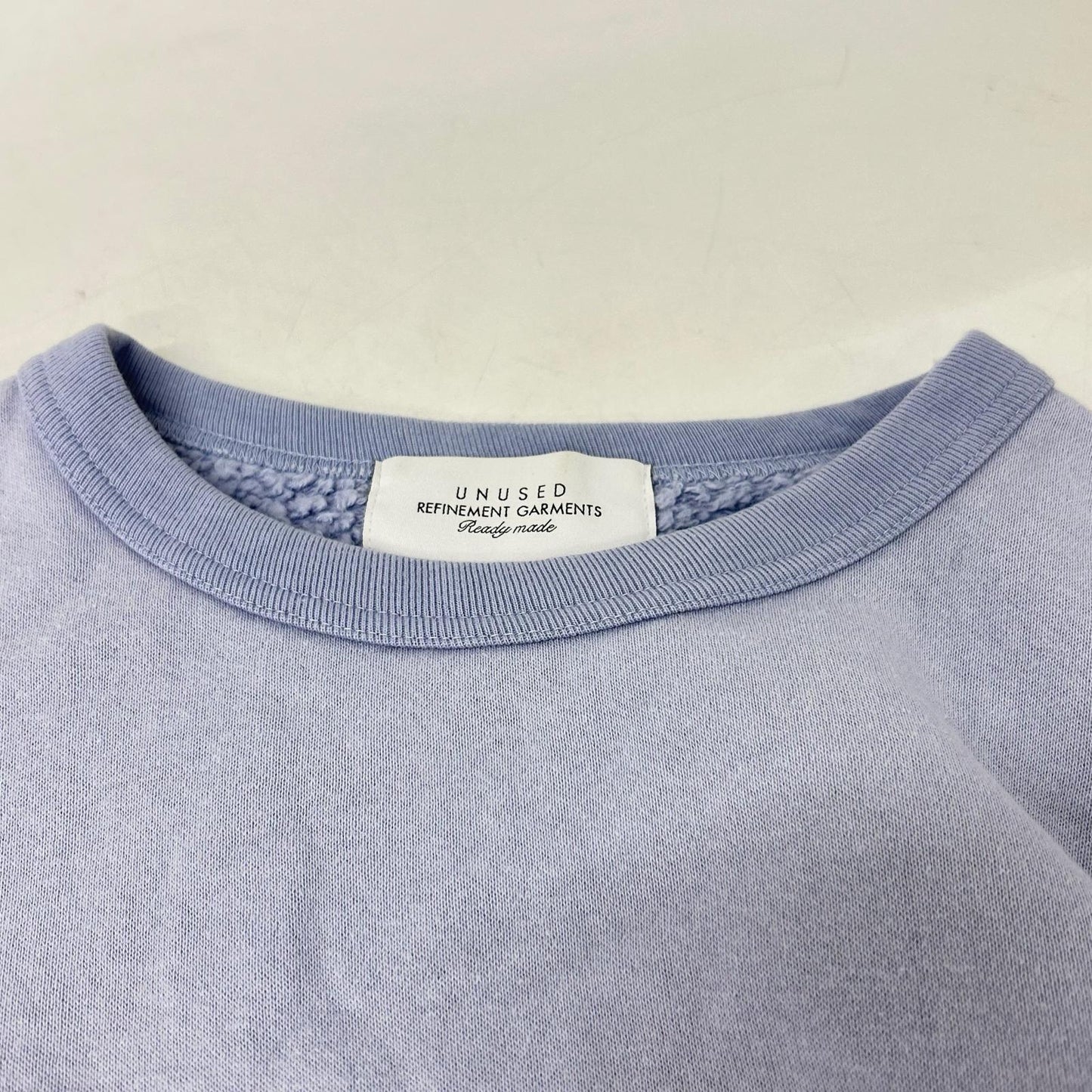 UNUSED US2367 Purple Switching Crewneck Sweatshirt Size 2