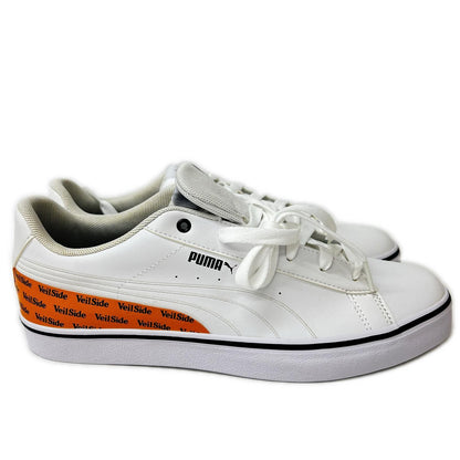 PUMA xVeilSide V COURT VULC EB Sneakers White Orange Size 27