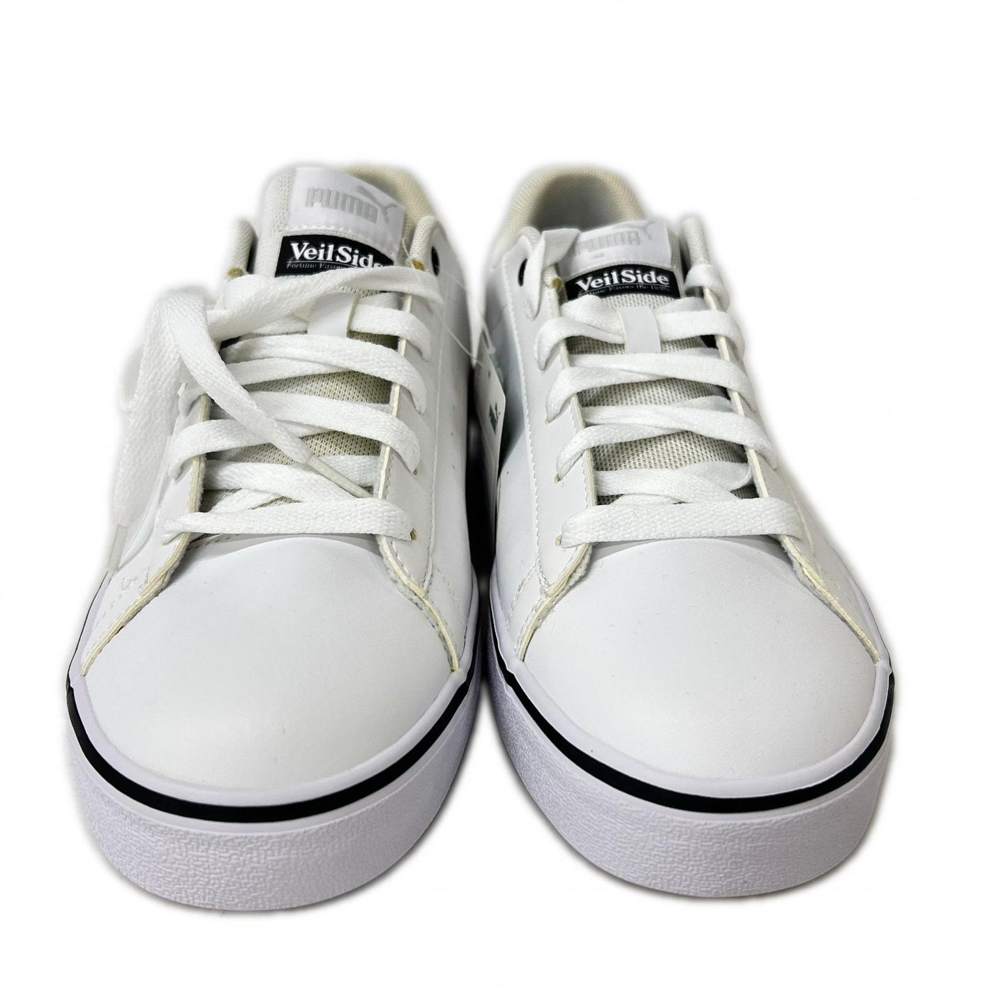 PUMA xVeilSide V COURT VULC EB Sneakers White Orange Size 27
