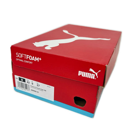 PUMA xVeilSide V COURT VULC EB Sneakers White Orange Size 27