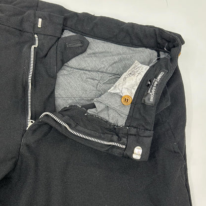 CDG Homme Plus Evergreen Side Adjuster Pants Black Size S