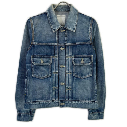VISVIM FW16 SS 101 Damaged Selvedge Jacket Indigo Size 1