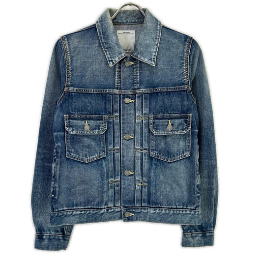 VISVIM FW16 SS 101 Damaged Selvedge Jacket Indigo Size 1