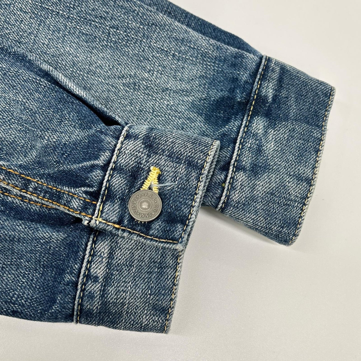 VISVIM FW16 SS 101 Damaged Selvedge Jacket Indigo Size 1