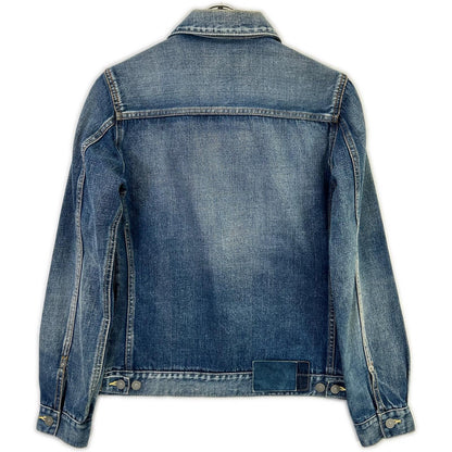 VISVIM FW16 SS 101 Damaged Selvedge Jacket Indigo Size 1