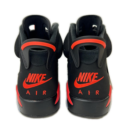 NIKE Air Jordan 6 Retro Infrared Black Crimson Sneakers Size 26.5