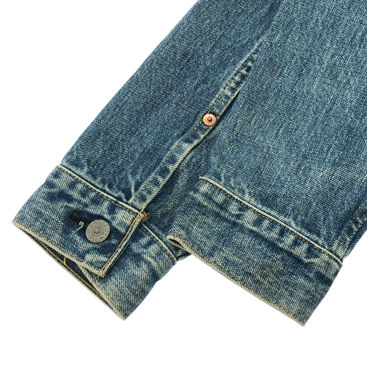 LEVI'S 90s 71507XX 2nd Repro Big E Denim Jacket Size 36