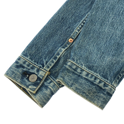 LEVI'S 90s 71507XX 2nd Repro Big E Denim Jacket Size 36