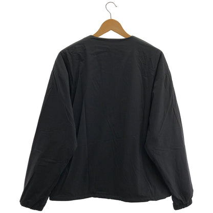 THE NORTH FACE Black Nylon Zip Cardigan Sweater Size L