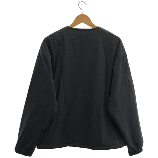 THE NORTH FACE Black Nylon Zip Cardigan Sweater Size L