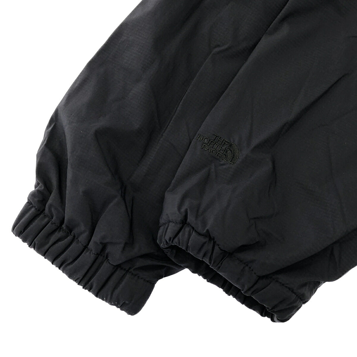 THE NORTH FACE Black Nylon Zip Cardigan Sweater Size L