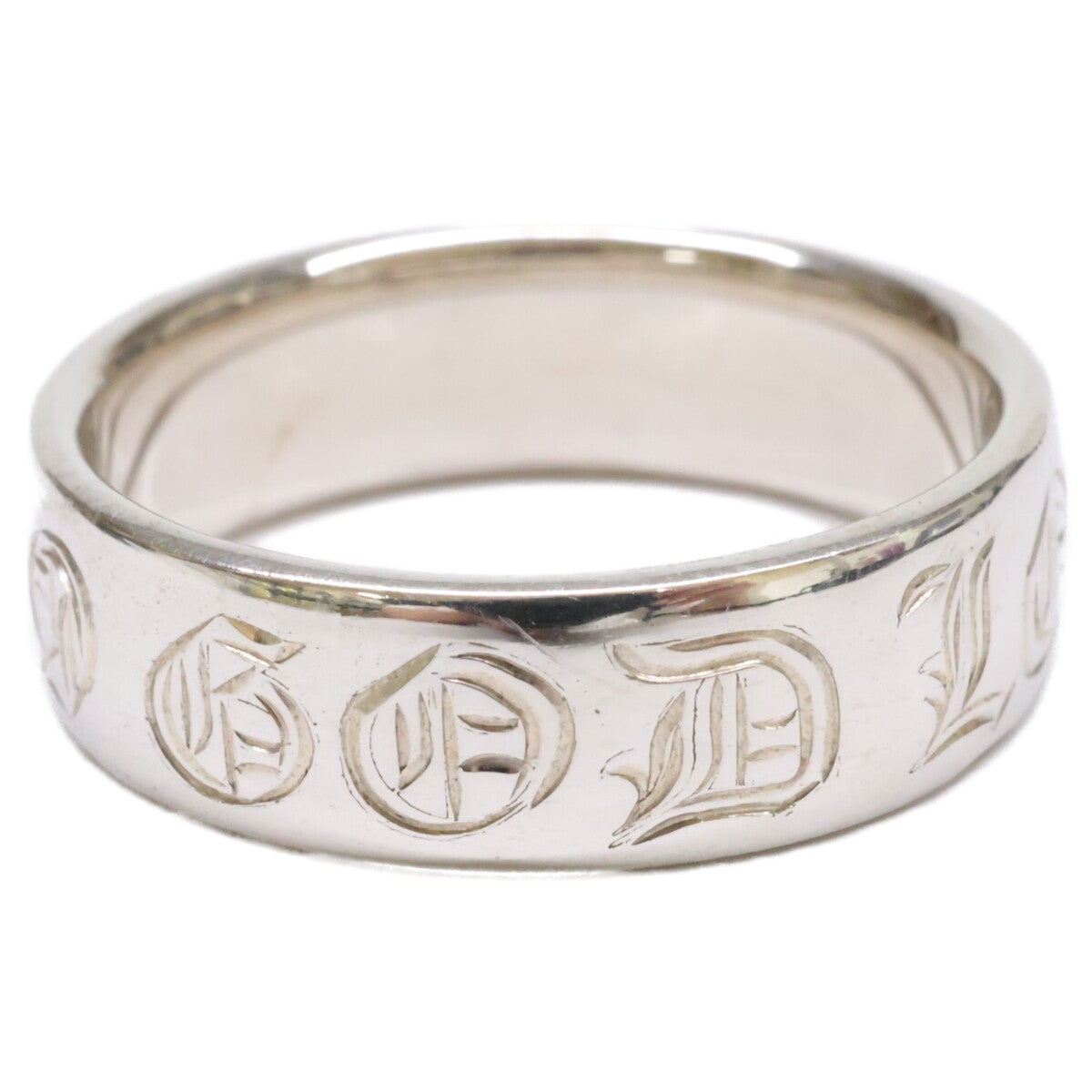 amp japan 925 Silver GOD LOVE Engraved Ring Size JP 16