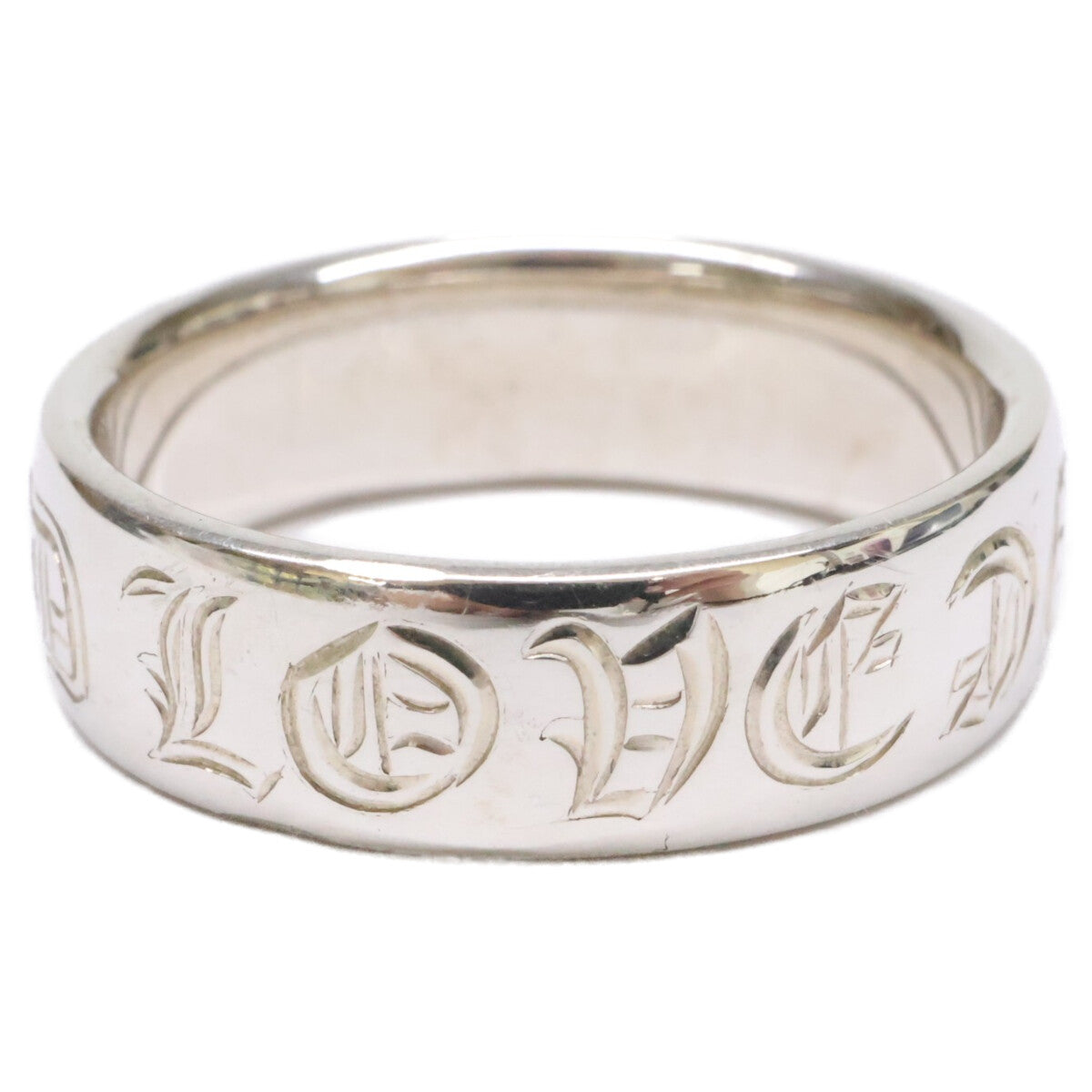 amp japan 925 Silver GOD LOVE Engraved Ring Size JP 16