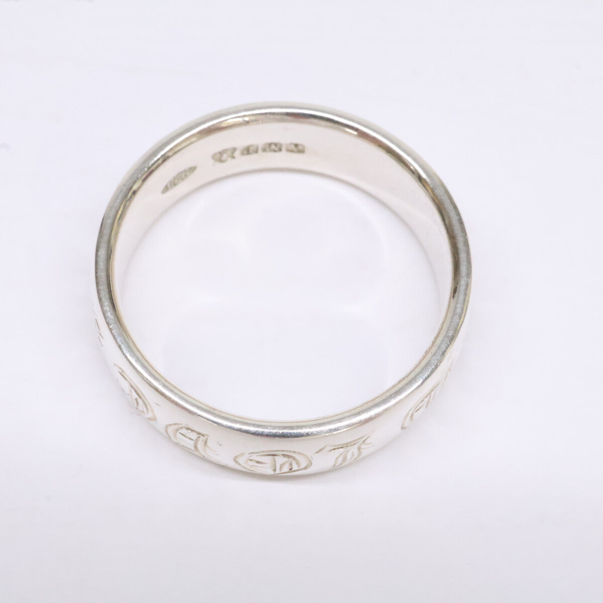 amp japan 925 Silver GOD LOVE Engraved Ring Size JP 16
