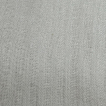 LARDINI White Cotton Shadow Stripe Lapel Jacket Size 48