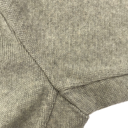 LARDINI Gray Cotton Boutonniere Milano Knit Jacket Size XS