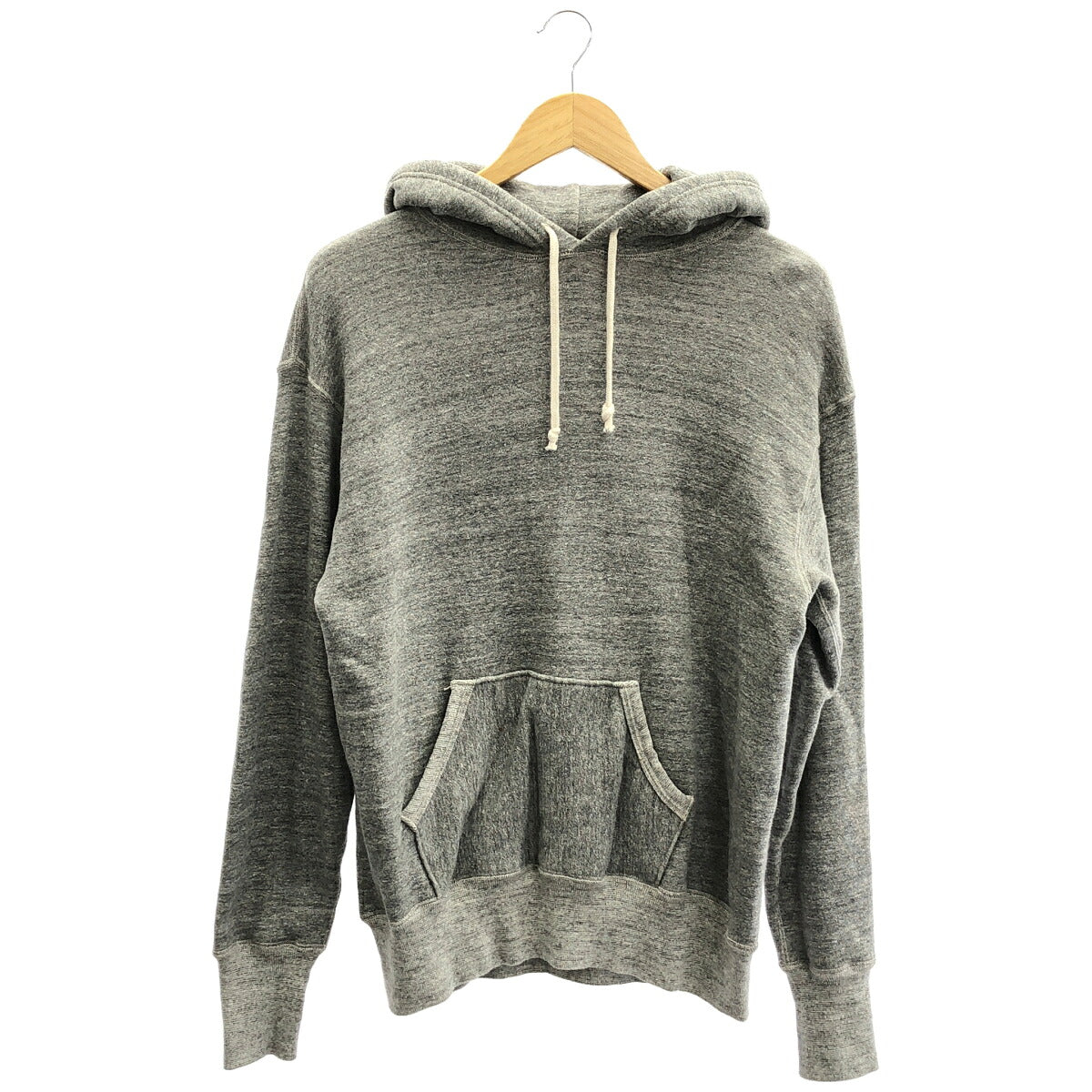 WAREHOUSE x BEAMS PLUS Gray Cotton Hoodie Size 38