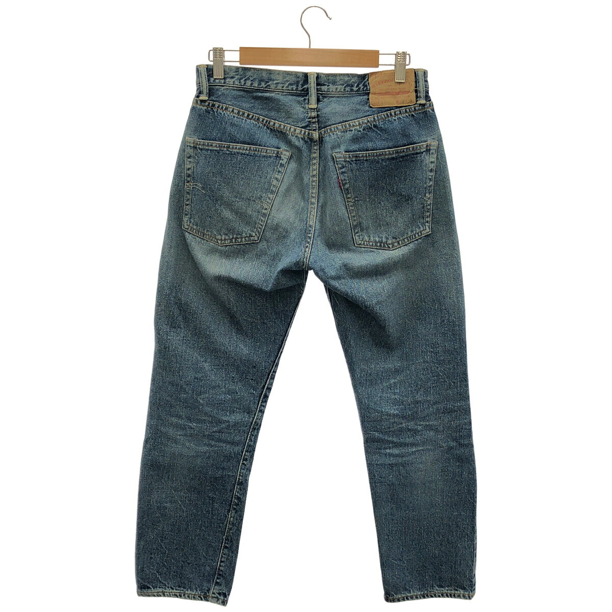 WAREHOUSE Lot.1105 Indigo Used Wash Tapered Jeans Size 30