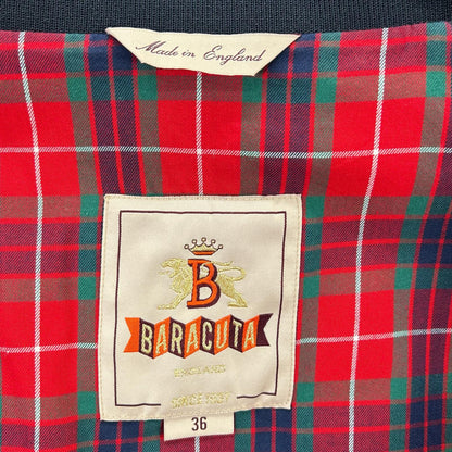 BARACUTA Navy UK Made G9 Harrington Jacket Size 36