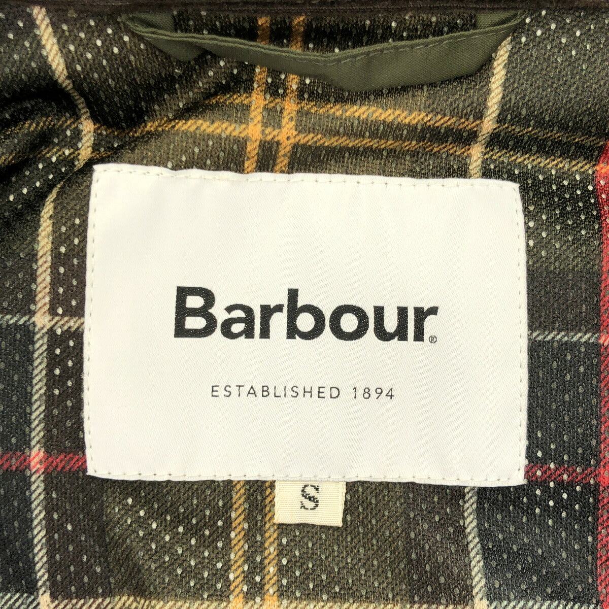 Barbour BEAMS PLUS Exclusive Khaki Nylon Jacket Size S