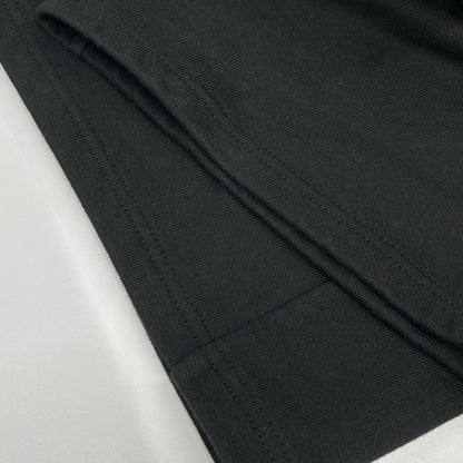 ANCELLM 26SS Black 2-Tuck Cotton Sweatpants Size 1