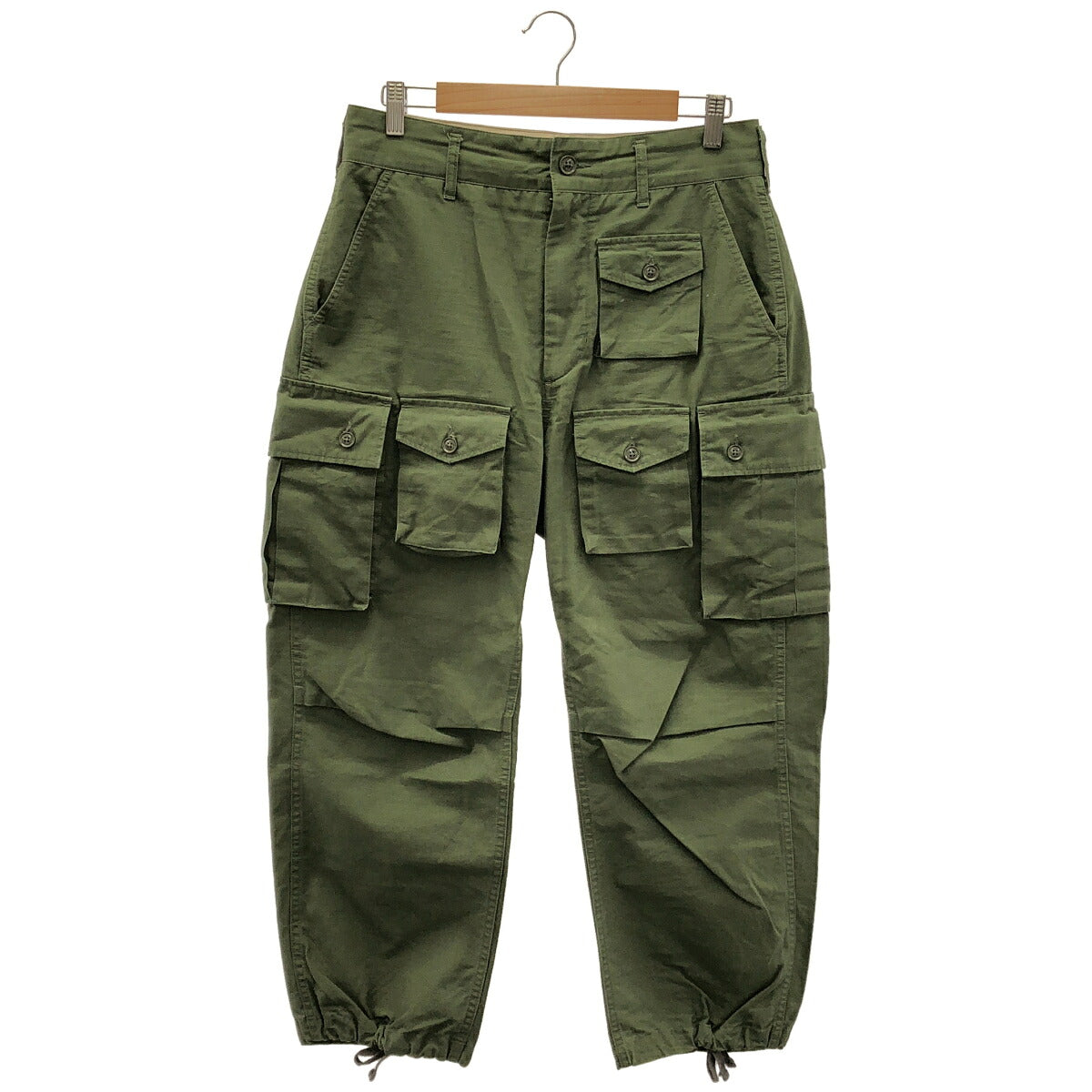 Engineered Garments Khaki Cotton Ripstop Cargo Pants Size XS