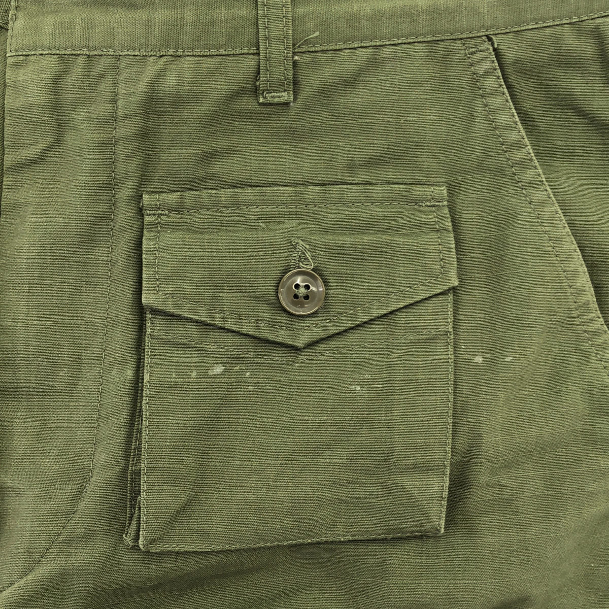 Engineered Garments Khaki Cotton Ripstop Cargo Pants Size XS