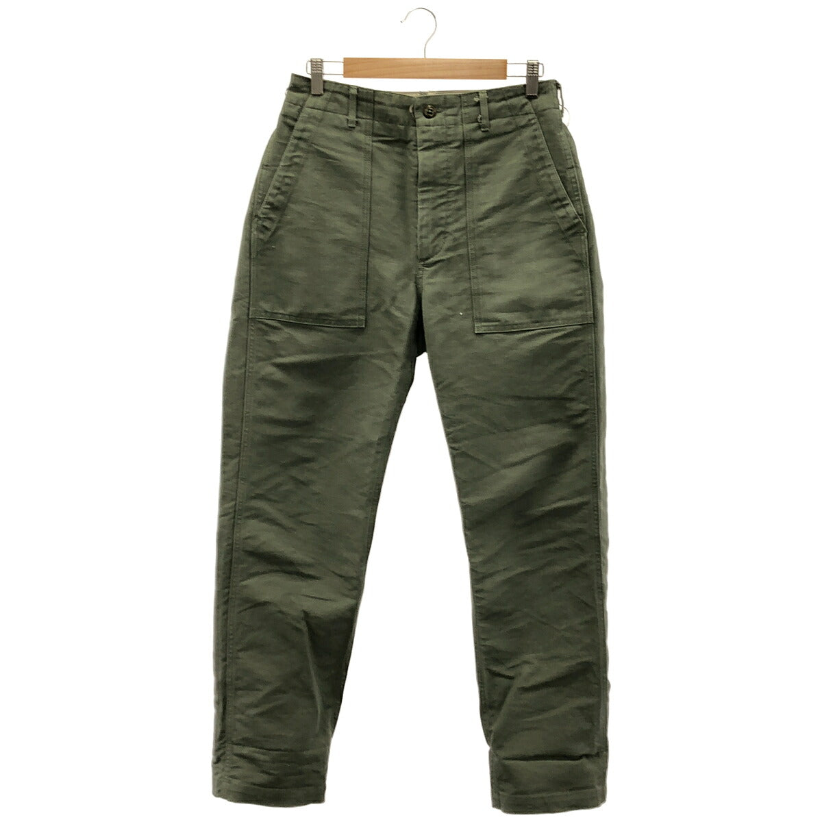 Engineered Garments Olive Cotton Fatigue Baker Pants Size 30