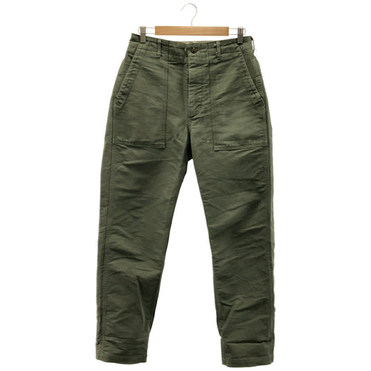 Engineered Garments Olive Cotton Fatigue Baker Pants Size 30