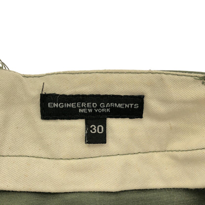 Engineered Garments Olive Cotton Fatigue Baker Pants Size 30