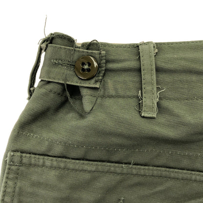 Engineered Garments Olive Cotton Fatigue Baker Pants Size 30