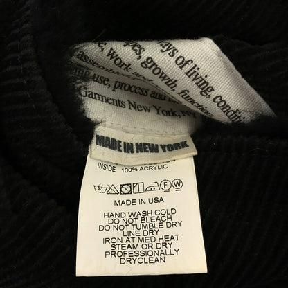 Engineered Garments Black Corduroy Boa Over Vest Size S
