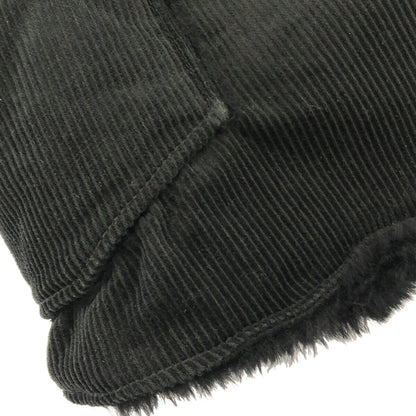 Engineered Garments Black Corduroy Boa Over Vest Size S