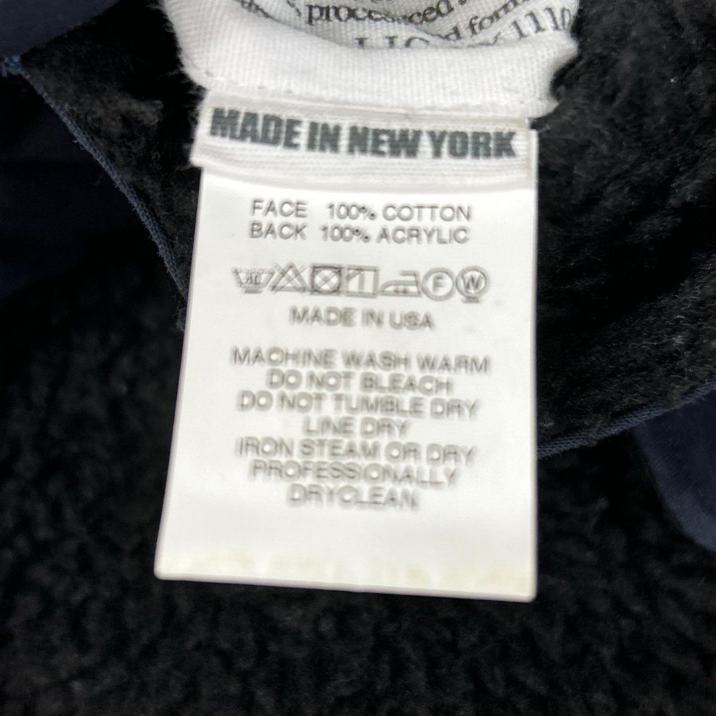 Engineered Garments Navy Cotton Boa Over Vest Size S