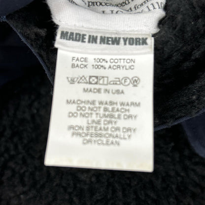 Engineered Garments Navy Cotton Boa Over Vest Size S