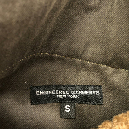 Engineered Garments Brown/Beige Cotton Boa Over Vest Size S