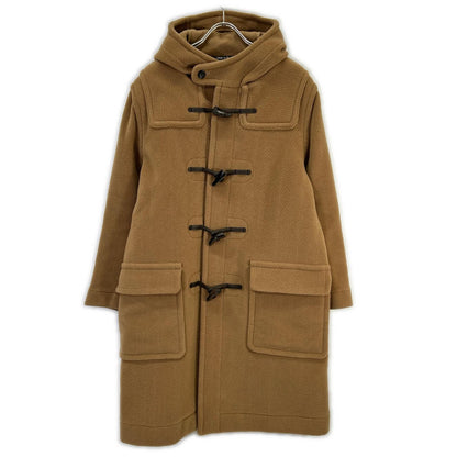 INVERTERE Joshua Ellis Wool Herringbone Coat Camel Size 36