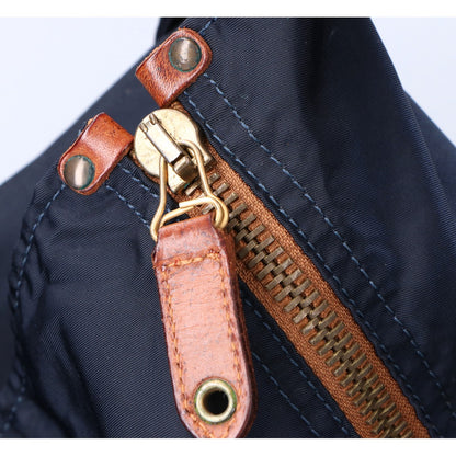 Felisi P3 Nylon Leather 2-Way Duffle Bag Size ONE SIZE